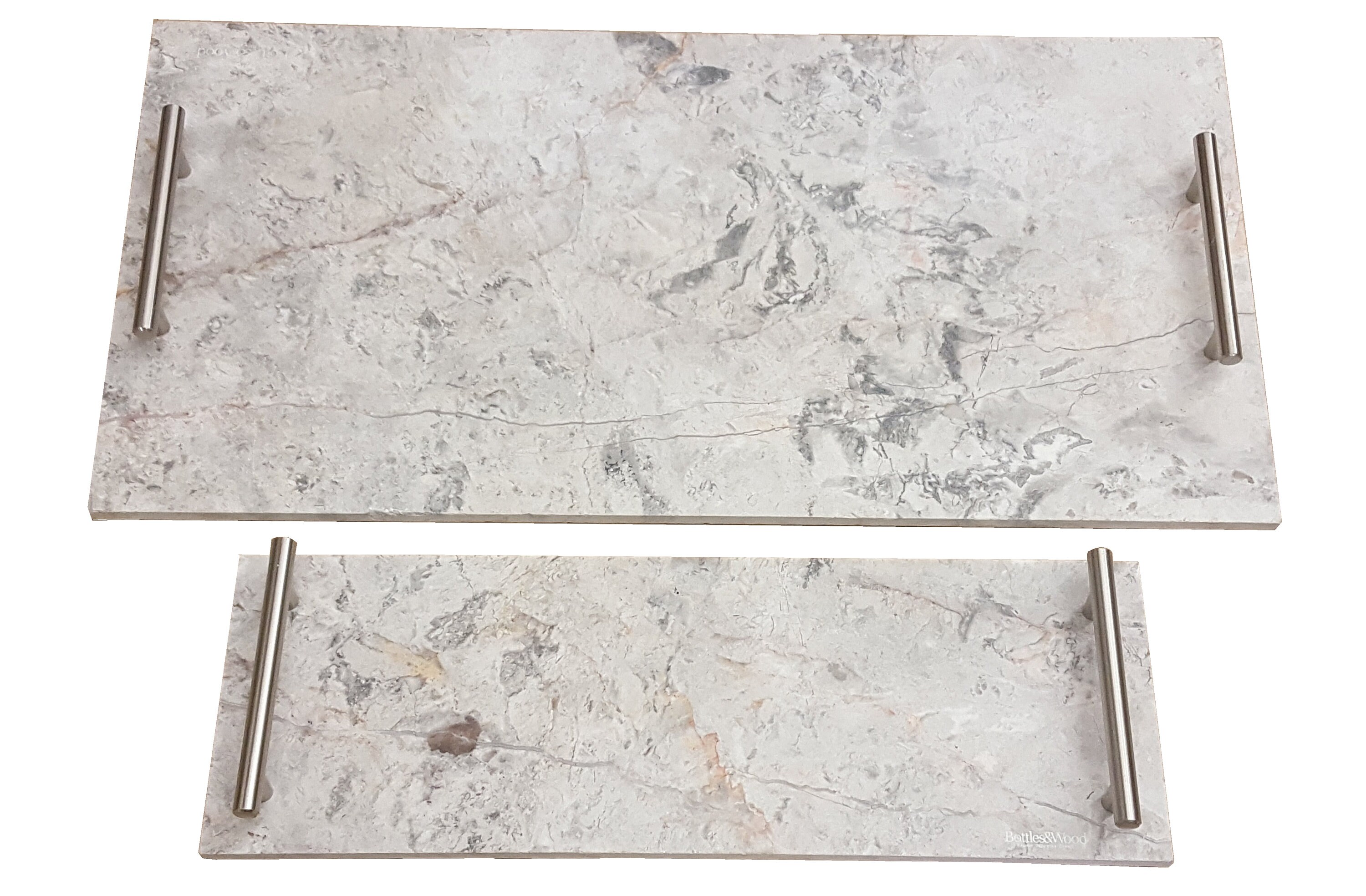 Marble Bathroom Vanity/Serving Tray Optional Stainless Steel Etsy