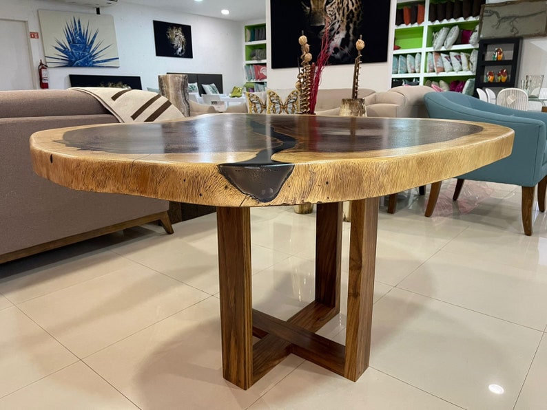 Live Edge Table Round Oval & Unique Live Edge Dining Table Etsy