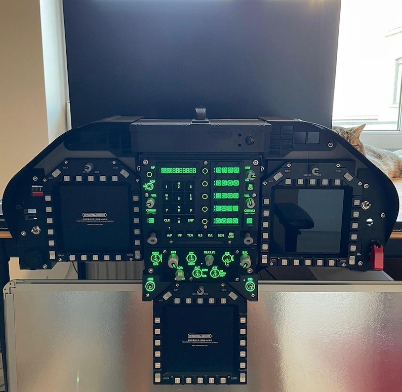 1:1 F/A-18 Simpit Front Section - 3D Print File (STL) Compatible ...