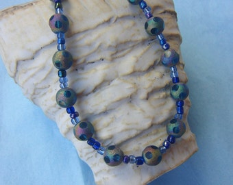 Iridescent Magic Bead Necklace