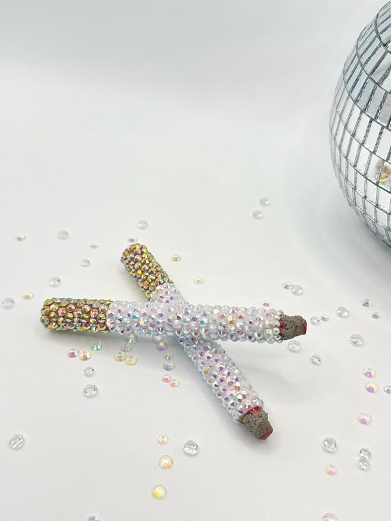 can you buy cigarettes with love to shop vouchers Bedazzled Fake Cigarette Kandi | Glitterati Lites - Rhinestone Festival  Rave Prop, Costume Accessory, Party Favor Trinket, Christmas Gift