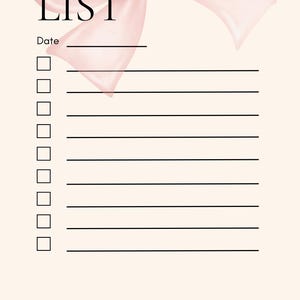 Erinnerungsliste