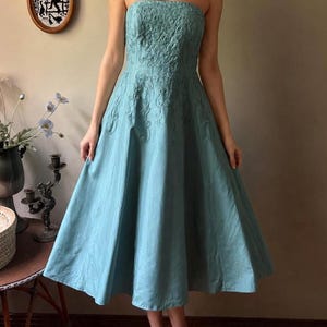 monsoon cocktail dresses MONSOON Grey LILY Style Embellished Party Cocktail Wedding Dress size 12  EU40