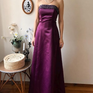purple y2k prom dress BCBG Purple Y2K Prom Formal Dress