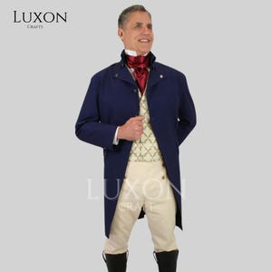 Men’s Regency Tailcoat | Victorian Frock Coat | 18th Century Gentleman Coat | Steampunk Gothic Jacket