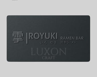 Custom Embossed Letterpress Business Cards | Thick Paper, Quality
