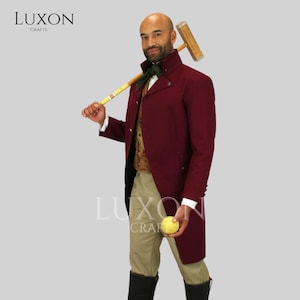 Men’s Regency Tailcoat | Victorian Frock Coat | 18th Century Gentleman Coat | Steampunk Gothic Jacket