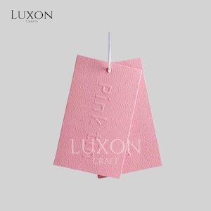 Custom Hang Tags Embossed or Debossed – Personalized Logo Tags for Gifts, Clothing & Packaging – Luxury Product Branding Tags