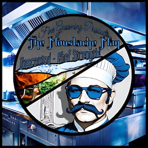 Chef&#39;s Strength Moustache Wax 1oz ( Unscented )