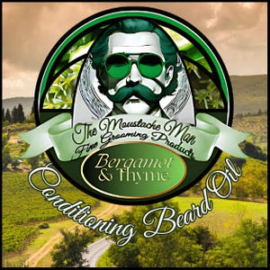 Bergamot & Thyme Conditioning Beard Oil - 10ml / .33oz.