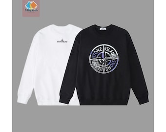 Cotton Unisex Gender Neutral Sweatshirt Pullover Cozy Streetwear Handmade Stylish Easy Fit