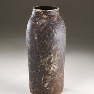 Vase in Dark Brown Ceramic Art by Boris Vitlin Catalog 149 GMB image 4