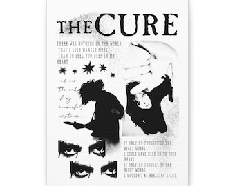 The Cure Tour 1984 - Derived From a Tour Poster for the Cure's 184