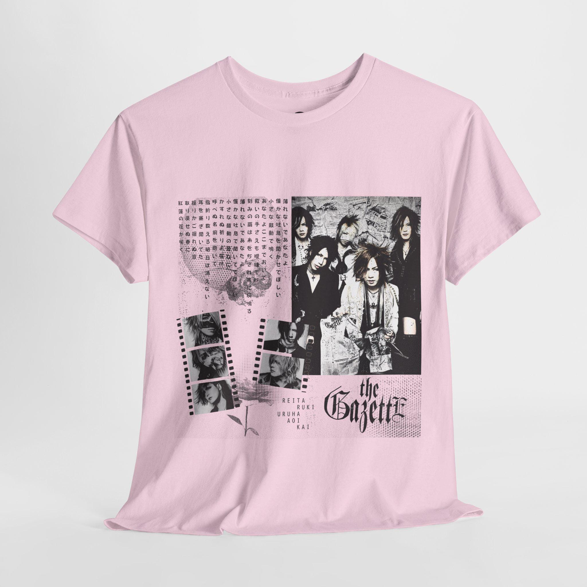 the GazettE RUKI Tシャツ The Gazette Tee | Visual Kei T-shirt | Japanese Bands