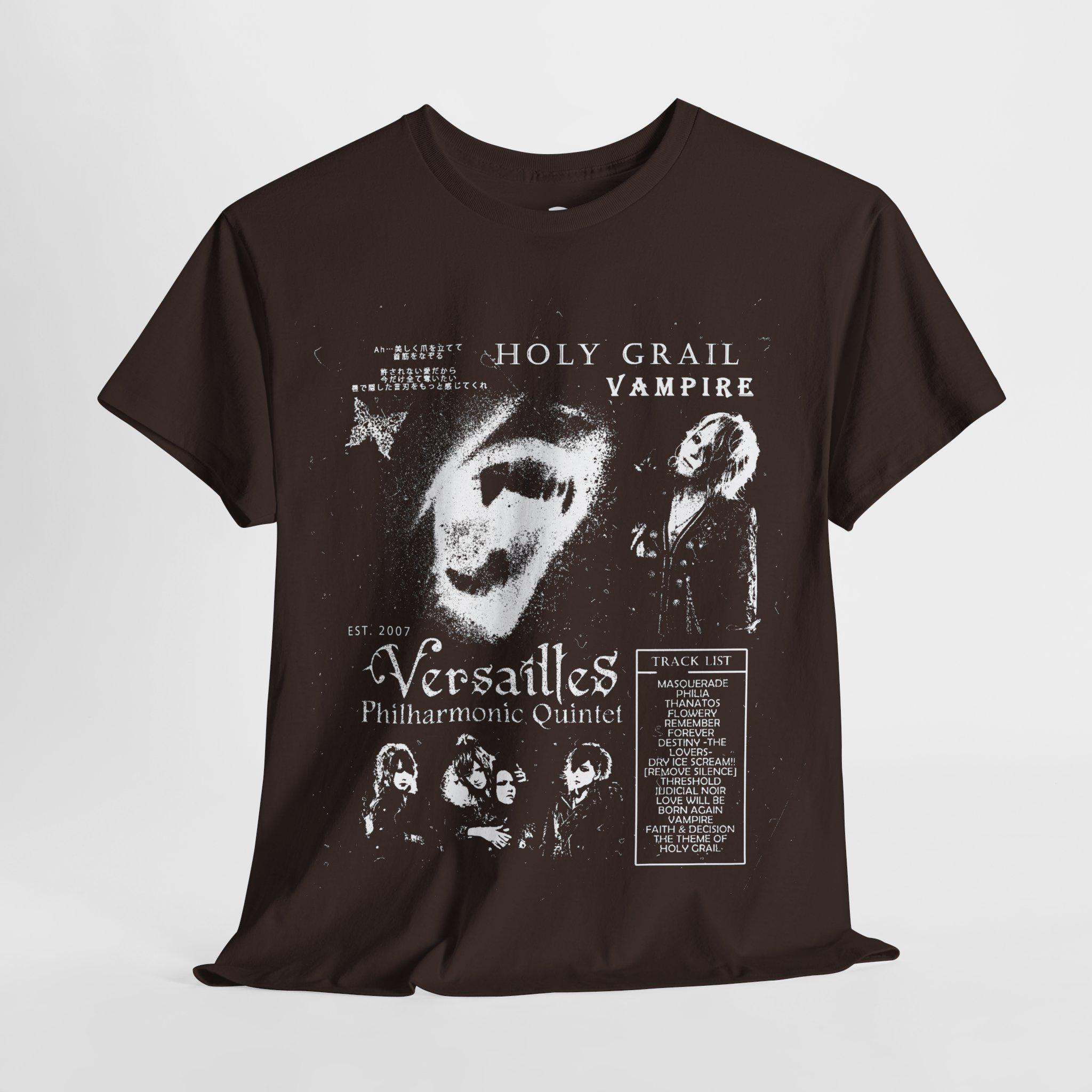 Versailles Band T-shirt, Visual Kei Vampire Tee, Japanese Gothic