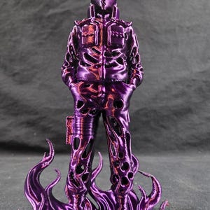 Statua inspirowana Kakashim Hatake, wykonana przez fanów