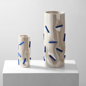 Emotionalism Series Vase | China Jingdezhen Contemporary Porcelain Art, Handcrafted Collectible, Museum-Quality Decor