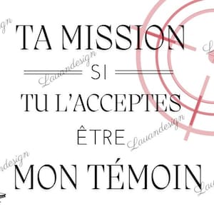 Affiche de demande en témoin