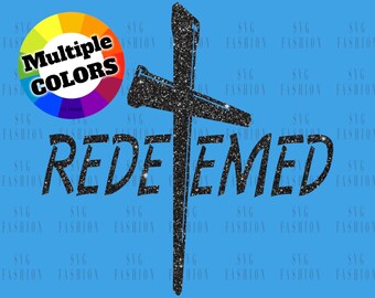 Redeemed Christian Cross SVG | Faith & Forgiveness Cut File