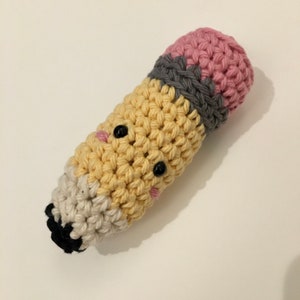 あみぐるみ鉛筆 - かぎ針編み - ぬいぐるみ - 先生へのプレゼント - かわいい - 学校