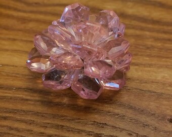 Pink Vintage Brooch