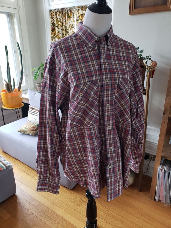 Levi's Plaid Button Down Shirt - image 1