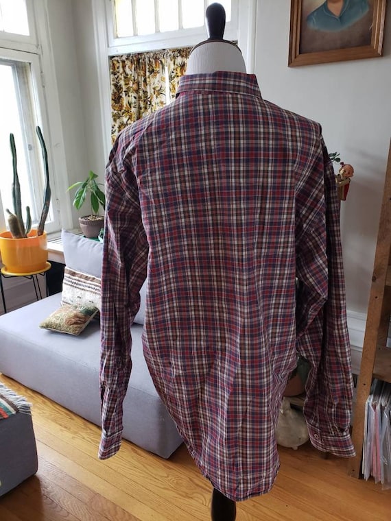 Levi's Plaid Button Down Shirt - image 4