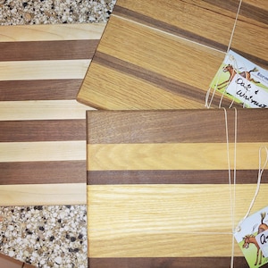 Cutting Boards Just the Right Size Various Wood Patterns 12 x 9