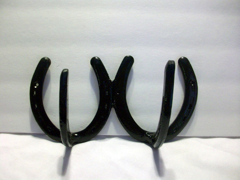 Horse Shoe Double Hooks for Holding Anything and Everything image 3