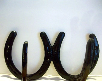 Horse Shoe Double Hooks for Holding Anything and Everything