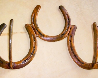 Horse shoe Hooks   Coat Hooks or Horse Tack, Sports, Hooks Very Attractive Looking