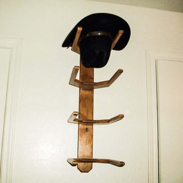 Wood Hat Rack - Etsy