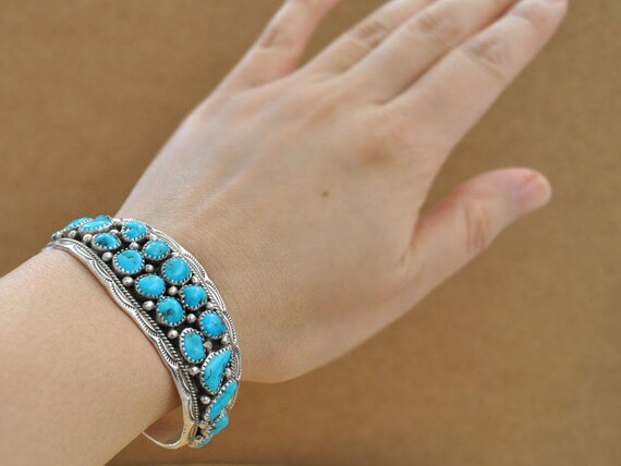 SILVER925 NAVAJO BEADS BRACELET-15.5cm - メルカリ