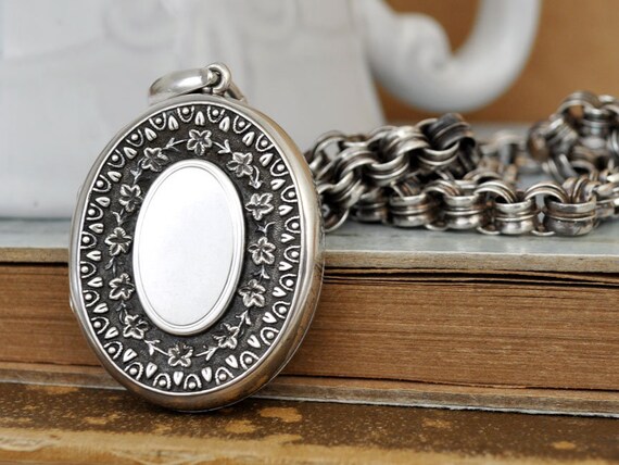 VINTAGE FIND antique 1900s sterling silver deep po
