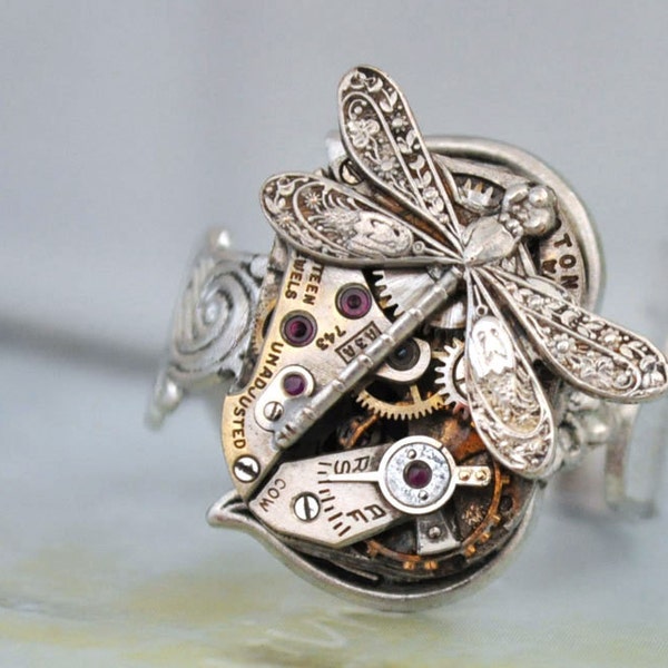 Steam Punk Mechanical Ring