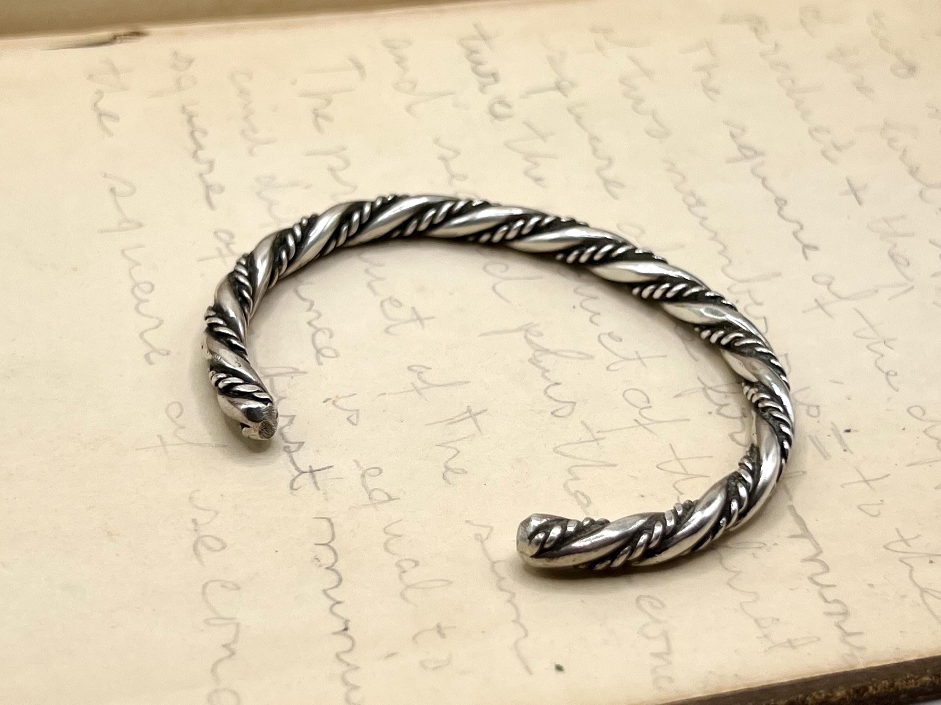縛*甲様 navajo silver 925 bangle bracelet 