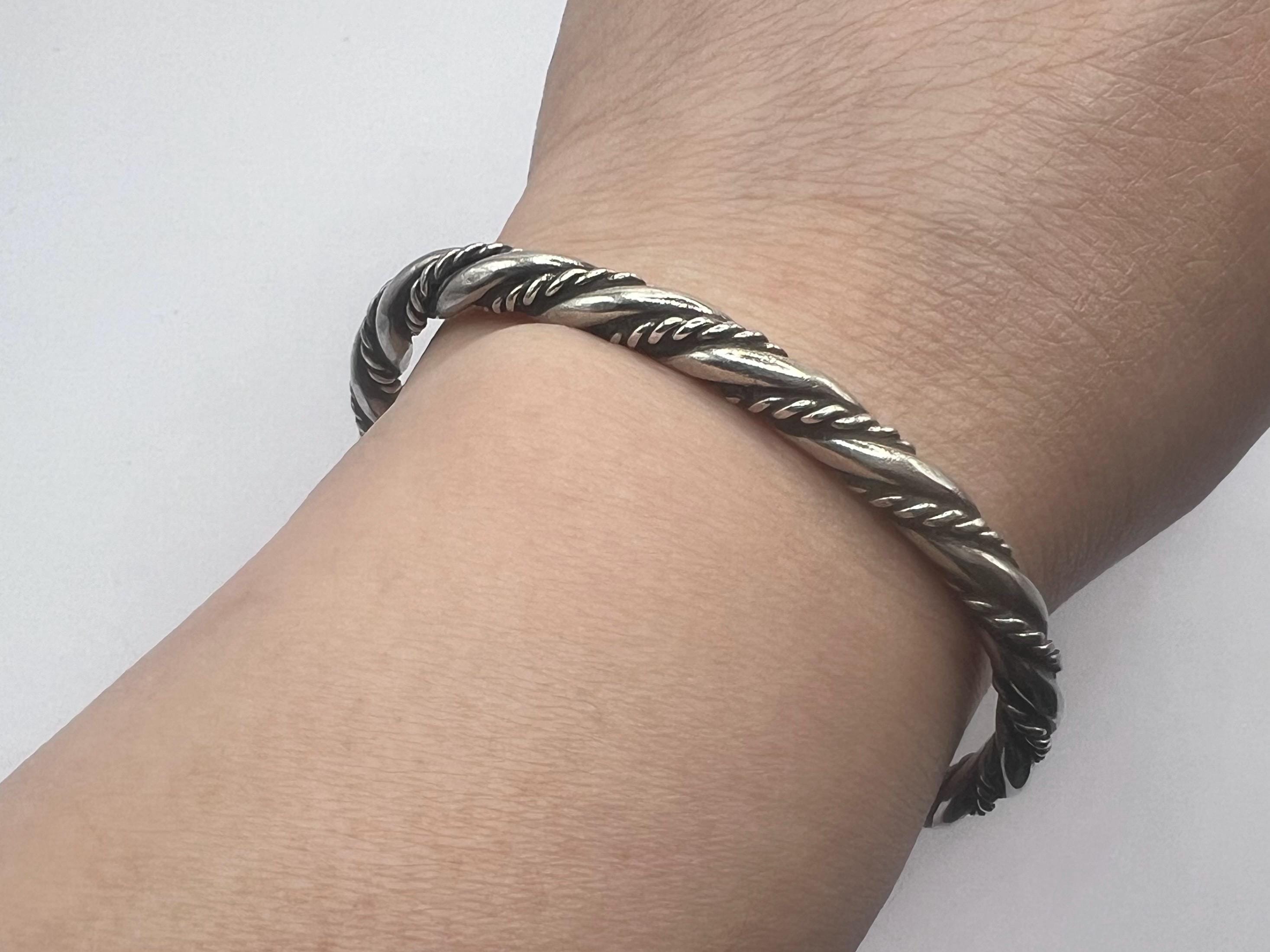 縛*甲様 navajo silver 925 bangle bracelet \" 縛*甲様 navajo silver 925 bangle bracelet 