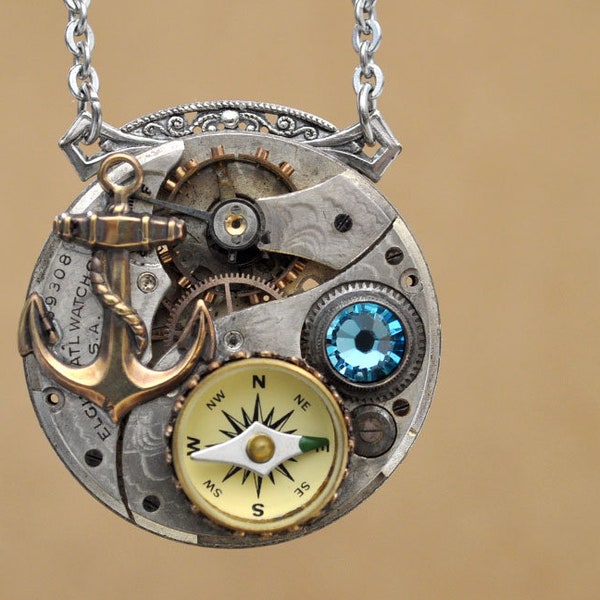 Steampunk Compass - Etsy