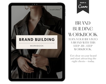 Brand Building Workbook: Business Branding Guide (Digital Download)