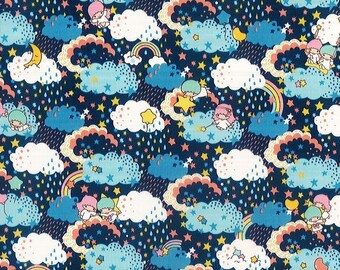 New - Little Twin Stars x Liberty printed in Japan -  Hiding Dreams - J20E