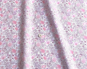 Liberty tana lawn printed in Japan - Onetone gradation - Florence May - J24A - Pink