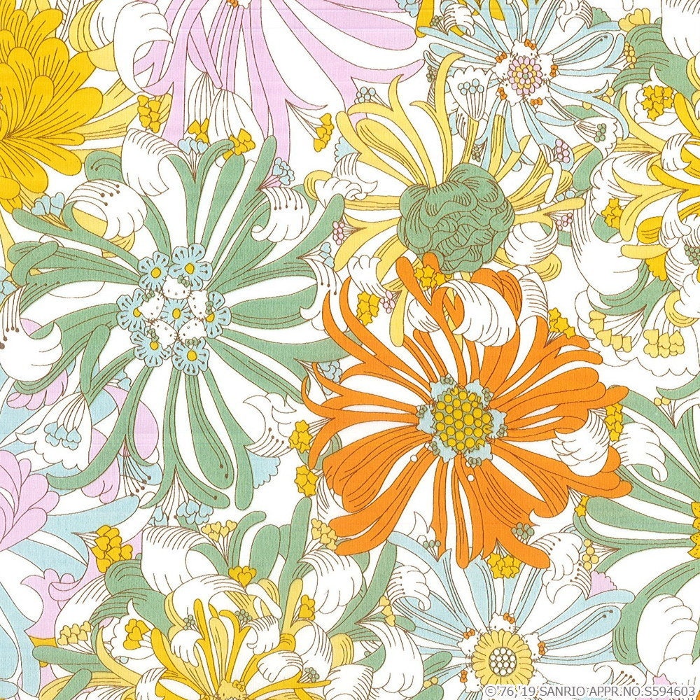 Hello Kitty Liberty Art Fabrics Printed in Japan- Candy