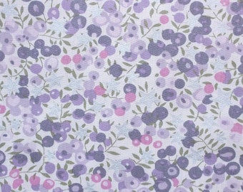 Liberty tana lawn printed in Japan - Wiltshire stars  - J24B - Purple