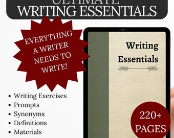 Creative Writing Companion: Ultimate Writer's Resource (PDF Download)