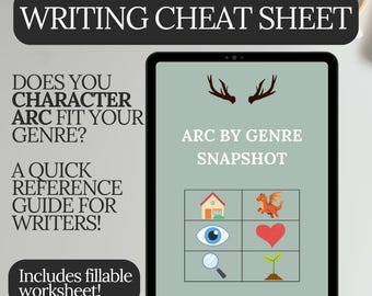 Character Arc by Genre CHEAT SHEET