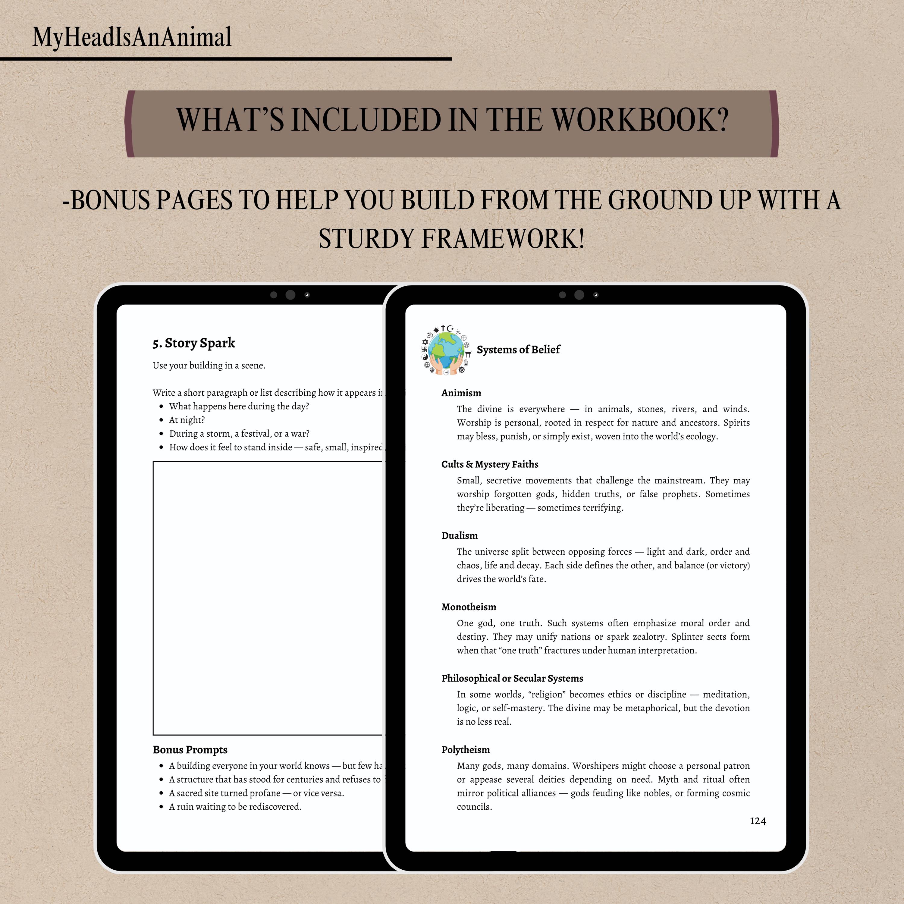 ULTIMATE World Building Workbook | Printable PDF | Fillable PDF - Etsy