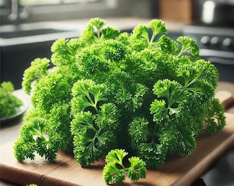 Organic Triple Moss Curled Parsley Seeds - 500 Culinary Herb Seeds