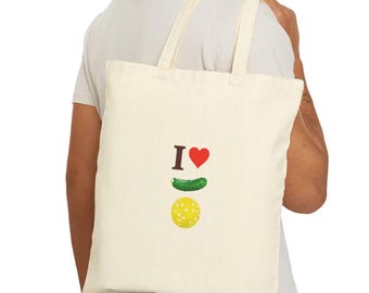 Pickleball Tote Bag, I Love Pickleball Gift, Pickleball Player, Pickleball Lover Gift, Funny pickleball tote, Pickleball gear