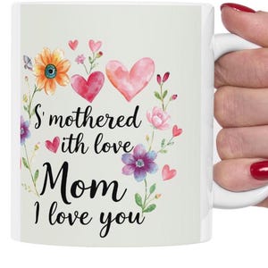 Gift for Mom, Best mom gift, Mom gift with love, Mom I love you, Mother&#39;s Day Mug, World&#39;s best mom, Mother Birthday Gift, Mom gift