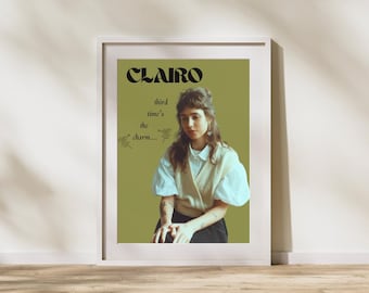 Clairo Charm Poster - Etsy